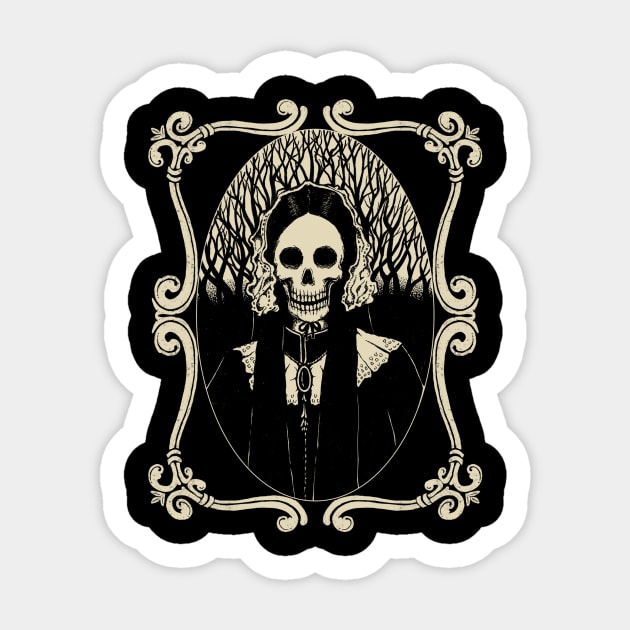 Madame Macabre Sticker by pigboom